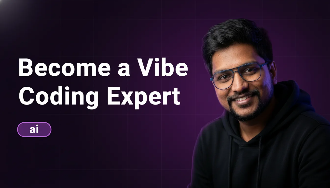 How to Become a Vibe Coding Expert in India (2026 Roadmap)